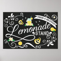 Lemonade Stand Wall Art - Event Sign