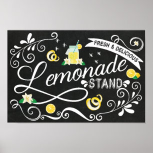 Lemonade Stand Wall Art - Event Sign