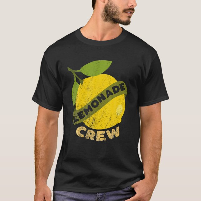 Lemonade Summer Lemons - Lemonade Crew T-Shirt (Front)