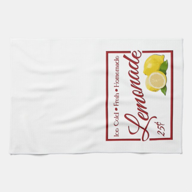 Lemonade Tea Towel (Horizontal)