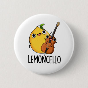 Lemoncello Funny Drink Pun  6 Cm Round Badge
