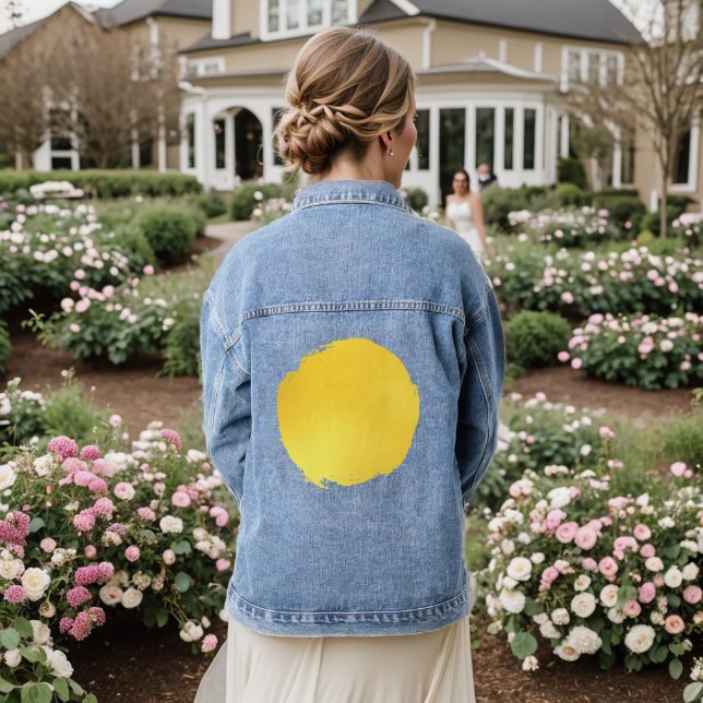 Lemonhaze Daydream Denim Jacket (Wedding Back)
