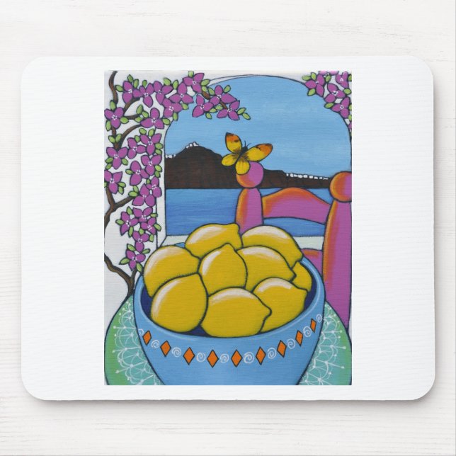 Lemonia Mouse Mat (Front)