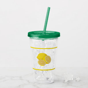 Lemons Acrylic Tumbler