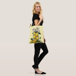Lemons And Daisies Tote Bag