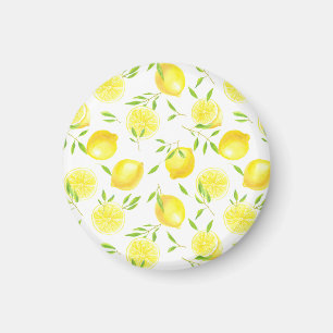 Lemons and leaves magnet