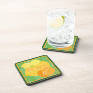 Lemons and Oranges Fruit Coaster
