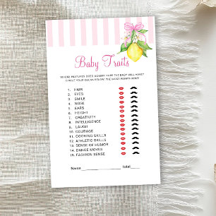 Lemons Baby Traits Game
