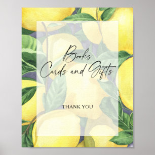 LEMONS - BOOKS CARDS AND GIFTS  Poster
