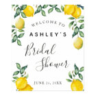 Lemons Bridal Shower welcome sign