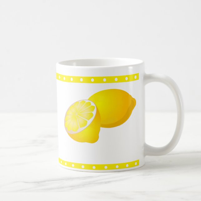 Lemons Coffee Mug (Right)