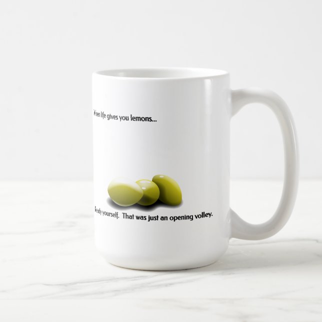 Lemons Coffee Mug (Right)