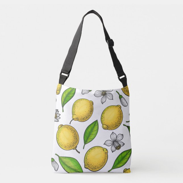 Lemons Crossbody Bag (Front)