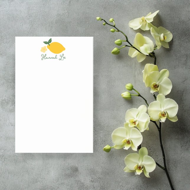 Lemons CUSTOM Name Cute Illustration  Post-it Notes (Lemons CUSTOM Name Cute Illustration Post-it Notes
)