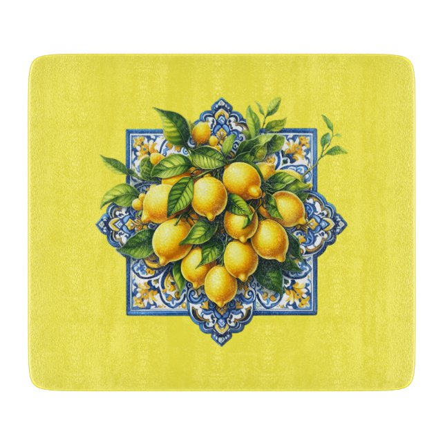 Lemons Cutting Board (Front)