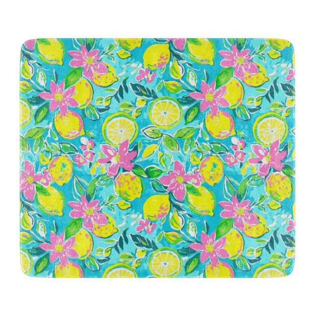 Lemons Cutting Board (Front)