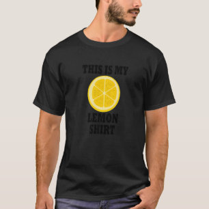 Lemons Exotic Fruits Tropical Lemon Summer T-Shirt