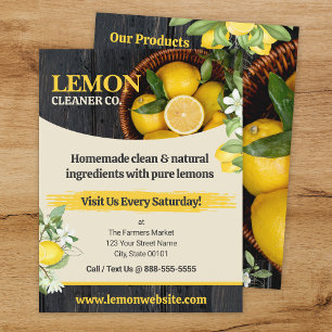 Lemons Flyer Template