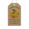 Lemons Homemade Limoncello Hang Tag | Bottle