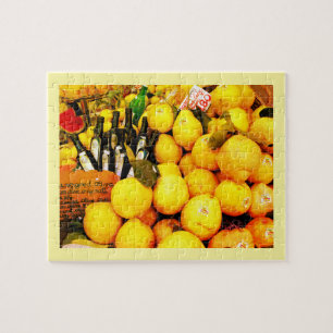 Lemons in Limone Italy Jigsaw Puzzle