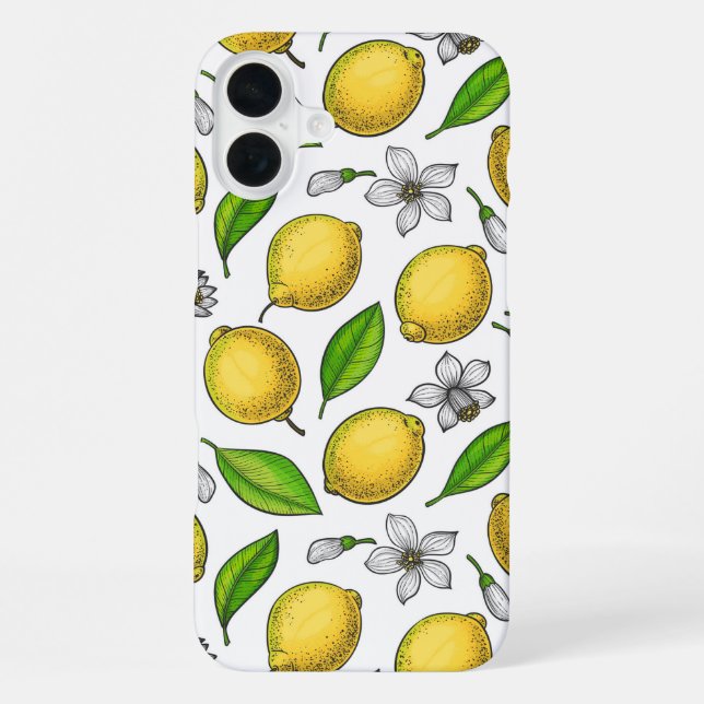 Lemons iPhone Case (Back)