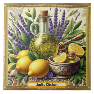 Lemons, Lavender & Oil, Remembering Italy Tile