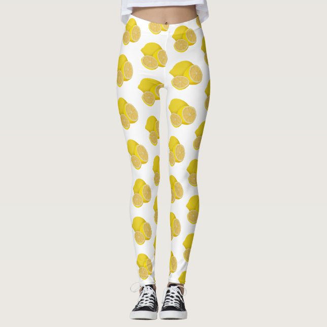 Lemons Leggings (Front)