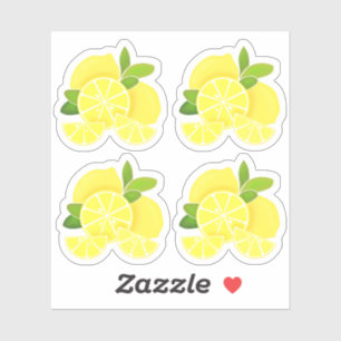 Lemons   lemon slices   sunny citrus pattern  