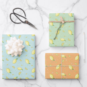 Lemons & Lemons Wrapping Paper Sheet