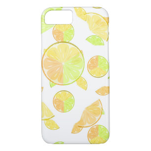 lemons lime orange slices fruit citrus nature iPhone 8/7 case