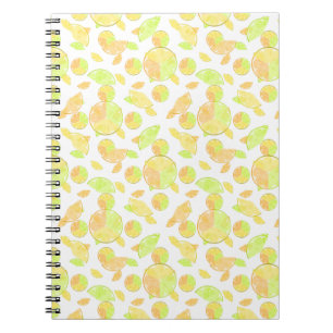 lemons lime orange slices fruit citrus nature notebook