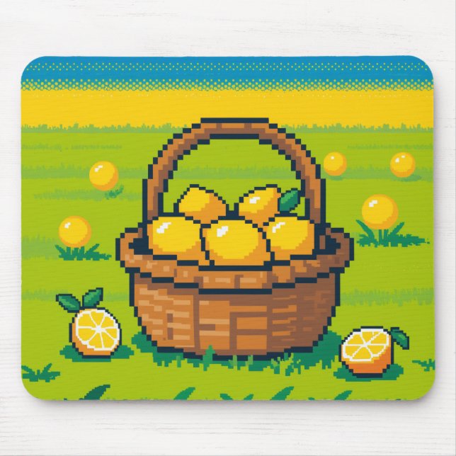 Lemons Mouse Mat (Front)