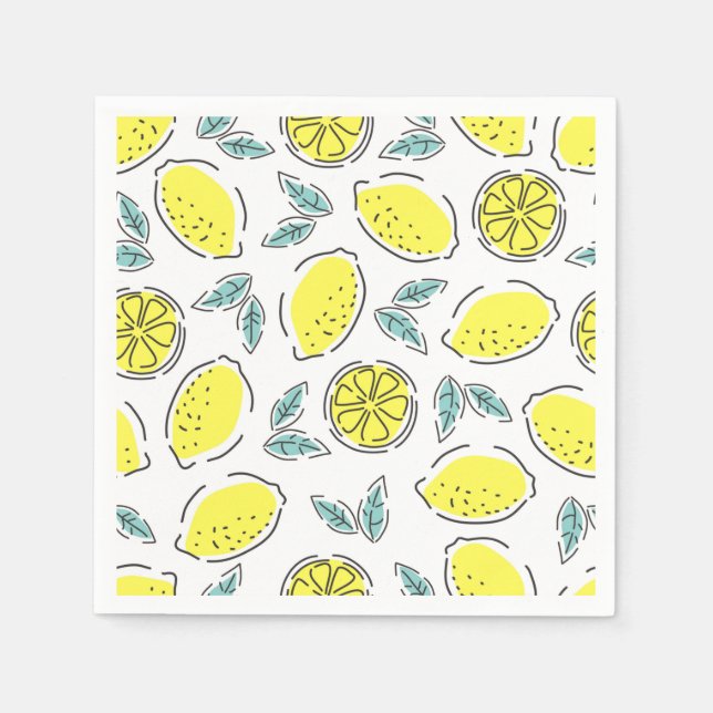 Lemons Napkin (Front)