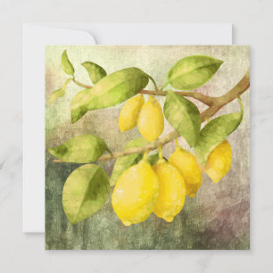 Lemons Painting