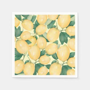 Lemons Party Napkin