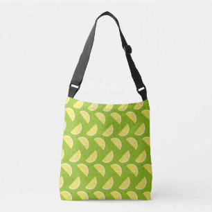 Lemons Pattern Crossbody Bag