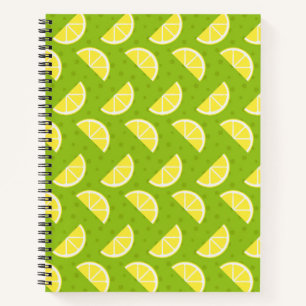 Lemons Pattern Notebook