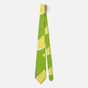 Lemons Pattern Tie