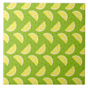 Lemons Pattern Tile