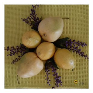 LEMONS & PEARS POSTER