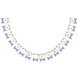 Lemons Positano 50 & Fabulous 50th Birthday Party Bunting