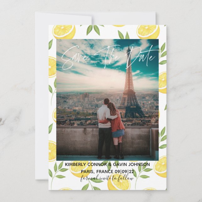 Lemons | Save the Date (Front)