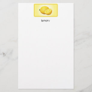 Lemons Stationery