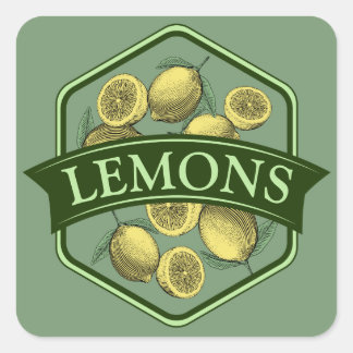 LEMONS Stickers - Customisable