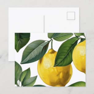 Lemons Summer Postcard