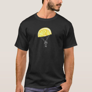 Lemons Summer Sun Skydiving Parachute T-Shirt
