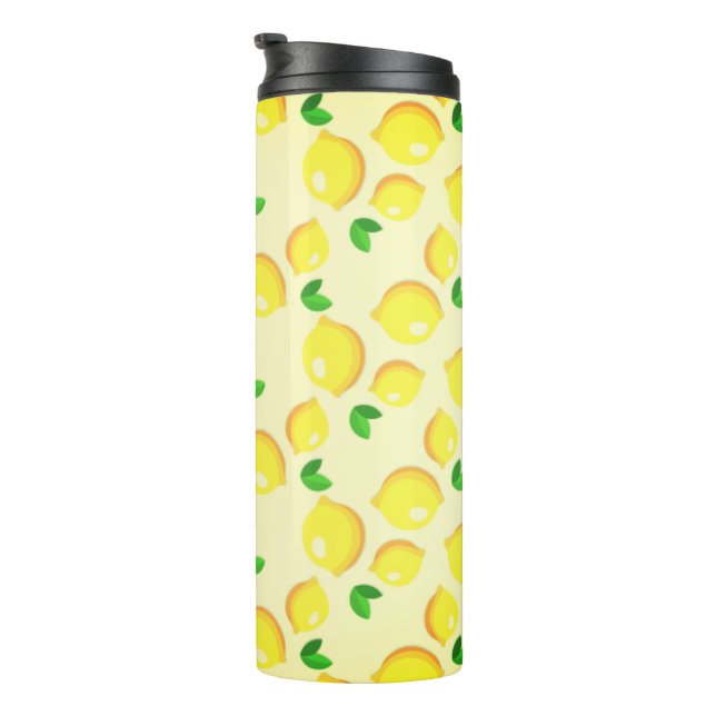 Lemons Thermal Tumbler (Rotated Right)