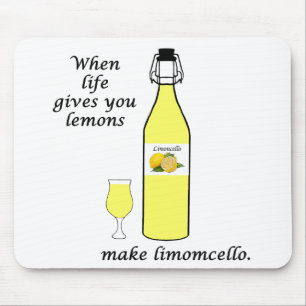 Lemons to Limoncello Mouse Mat