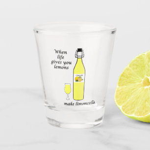 Lemons to Limoncello Shot Glass