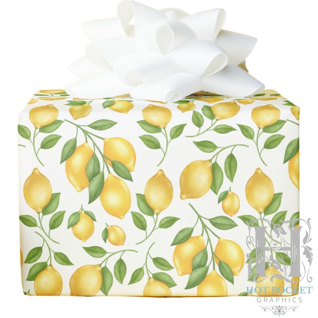 Lemons Wrapping Paper (Creator Uploaded)